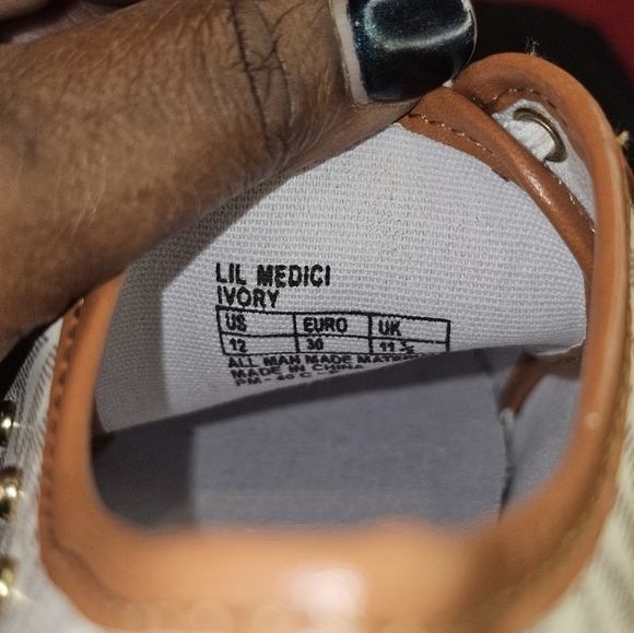 Michael Kors Girls Sneakers - Size 12 - Picture 3 of 6